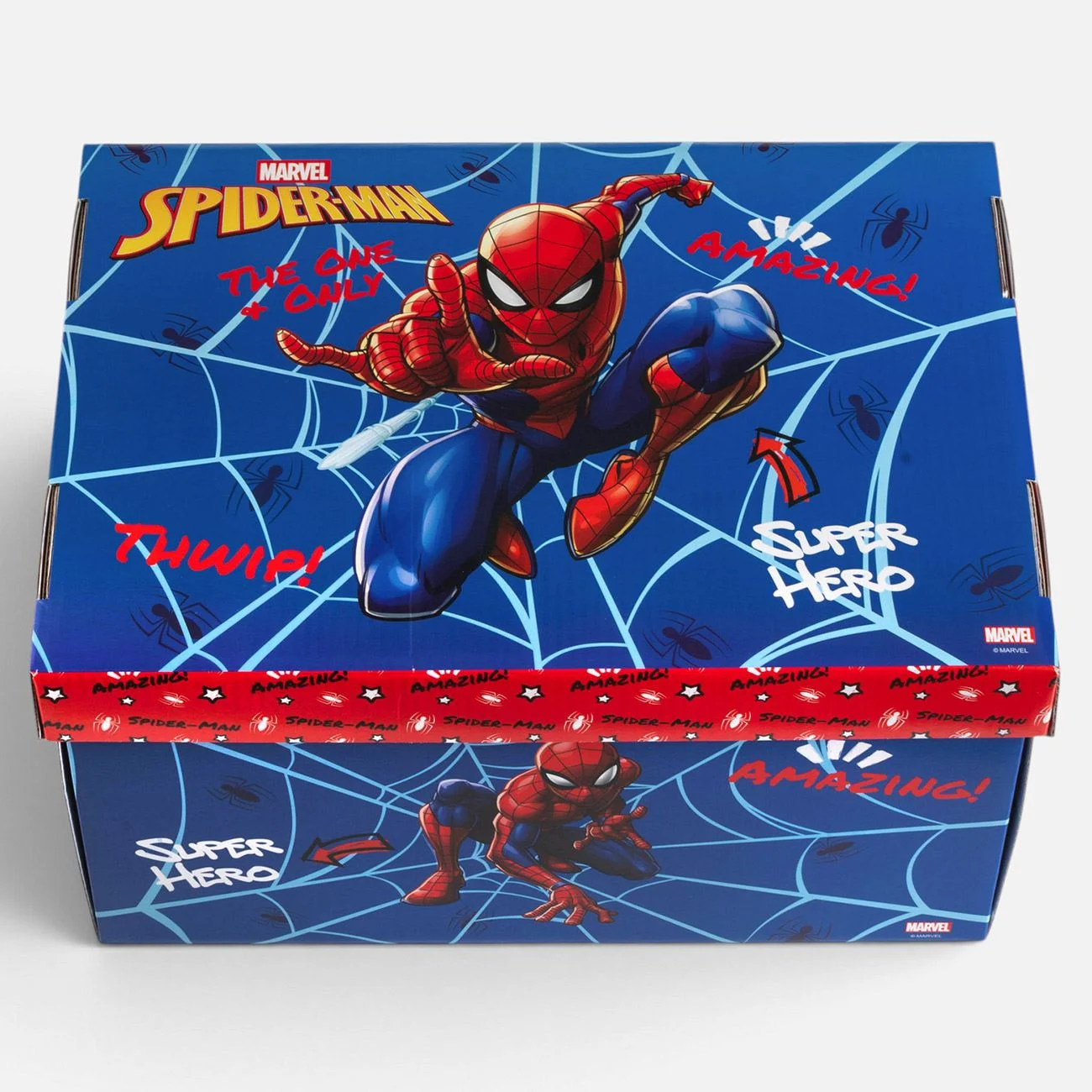 Cutie de Depozitare din Carton Spiderman cu Capac 33x24x17,5cm - poza 2