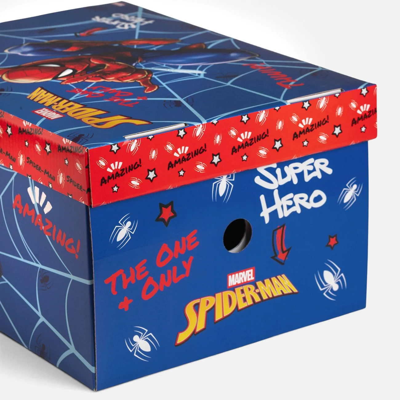 Cutie de Depozitare din Carton Spiderman cu Capac 33x24x17,5cm - poza 3