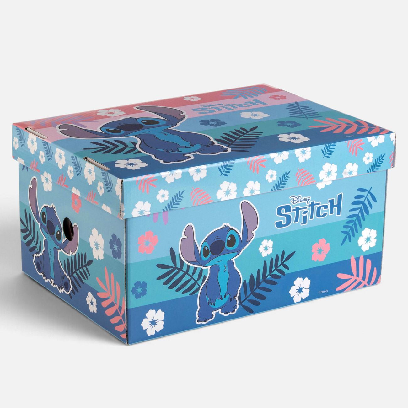 Cutie de Depozitare din Carton Stitch cu Capac 33x24x17,5cm