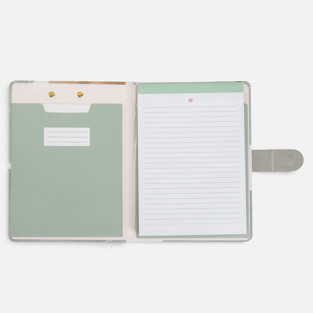 Carnetel A5 cu Clips & Inchidere Magnetica "Notes" - 80 File - poza 2