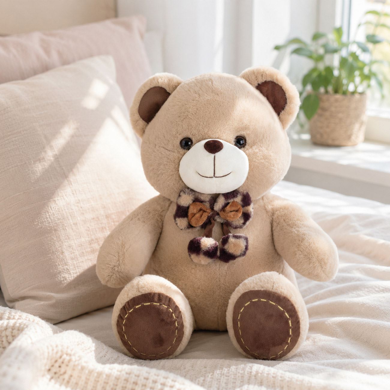 Jucarie de Plus Urs Bej 40cm - poza 2