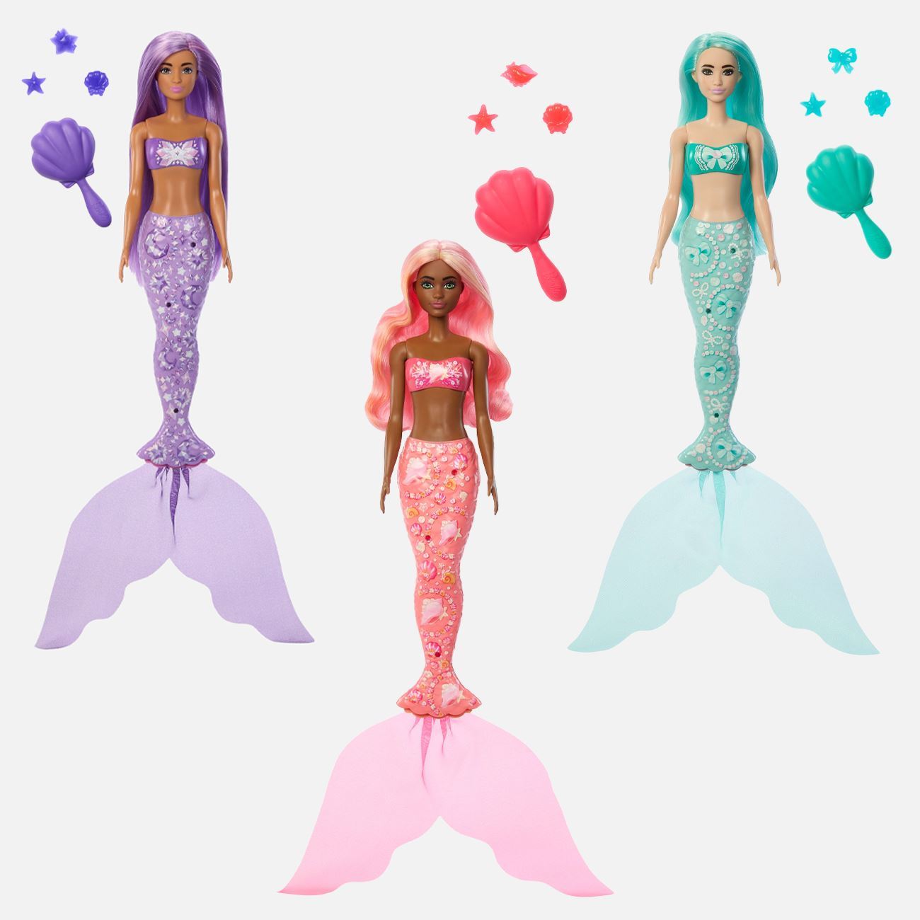 Barbie Colour Reveal Sirene - Mattel - poza 3