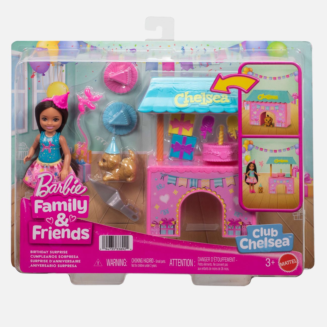 Barbie Chelsea Petrecere de Ziua de Nastere - Mattel - poza 2
