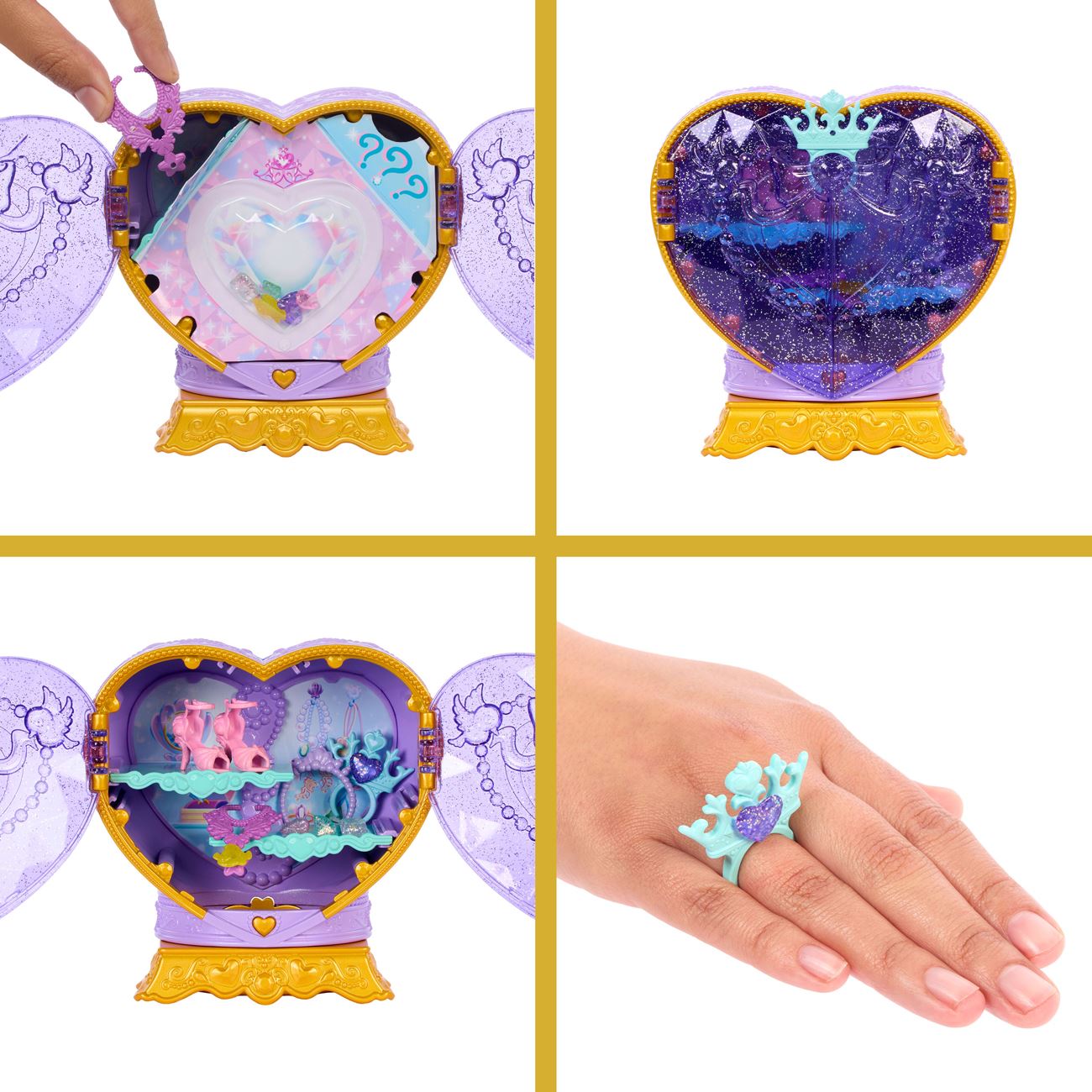 Jewel Reveal Disney Princess Ariel - Mattel - poza 2