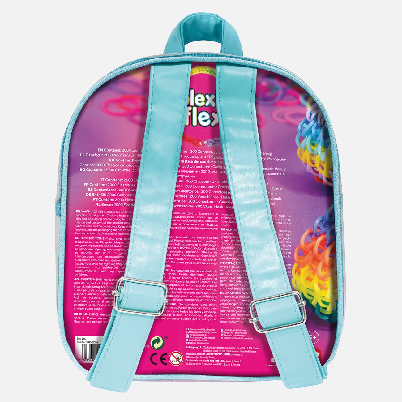 Plexi Flexi Rucsac cu 2000 de Elastice & 35 Accesorii - AS - poza 4