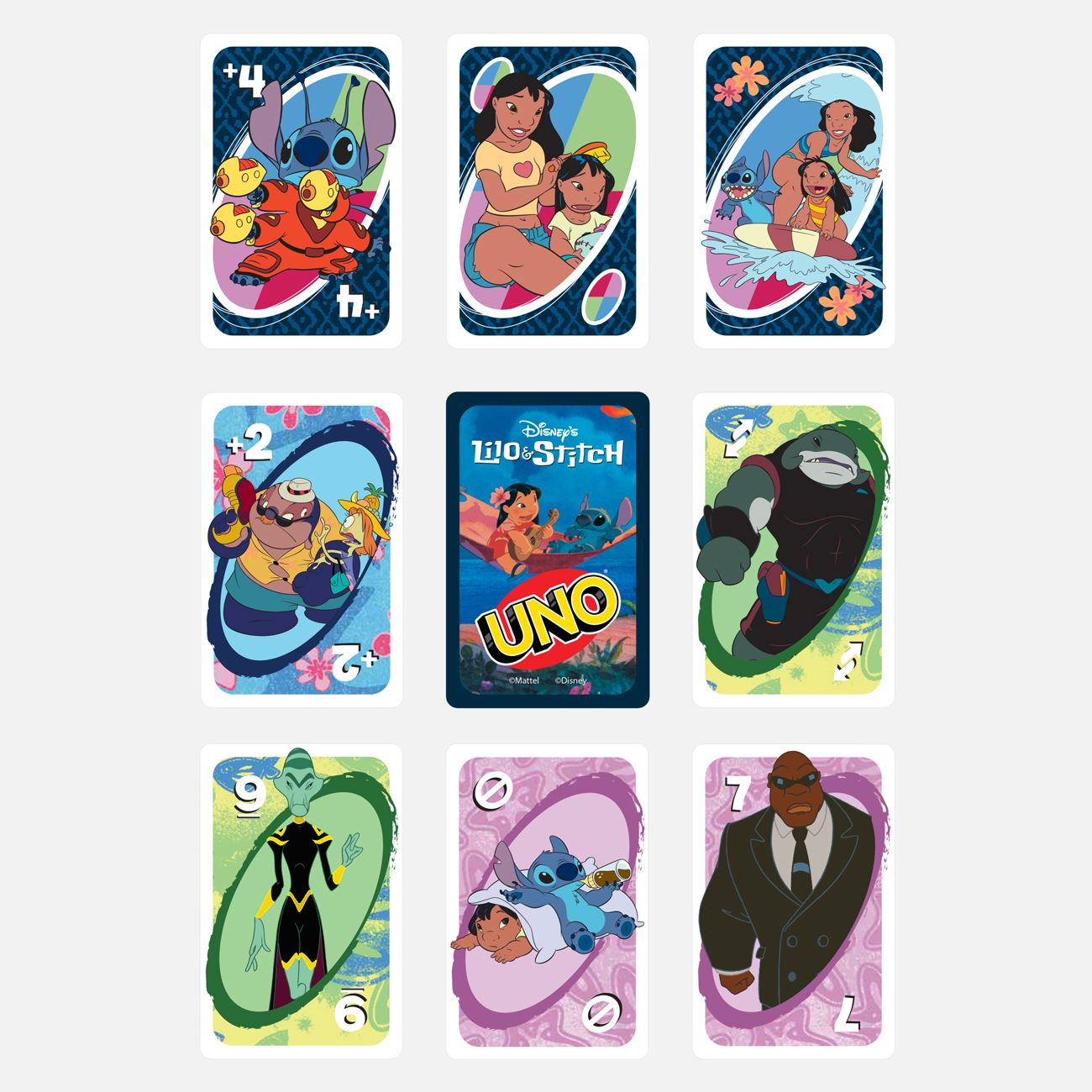 Joc de Societate UNO Lilo & Stitch - Mattel - poza 3