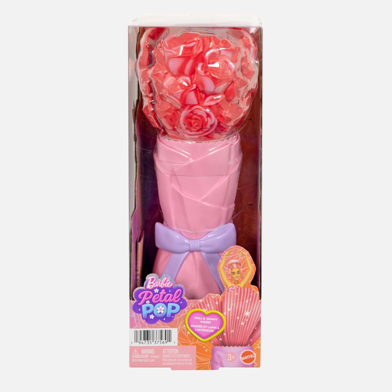 Papusa Barbie Pop Reveal Trandafir Rosu - Mattel - poza 2