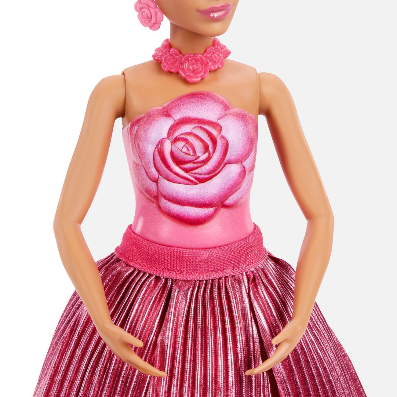 Papusa Barbie Pop Reveal Trandafir Rosu - Mattel - poza 3