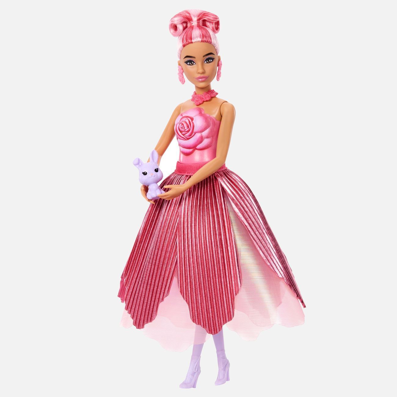 Papusa Barbie Pop Reveal Trandafir Rosu - Mattel - poza 5