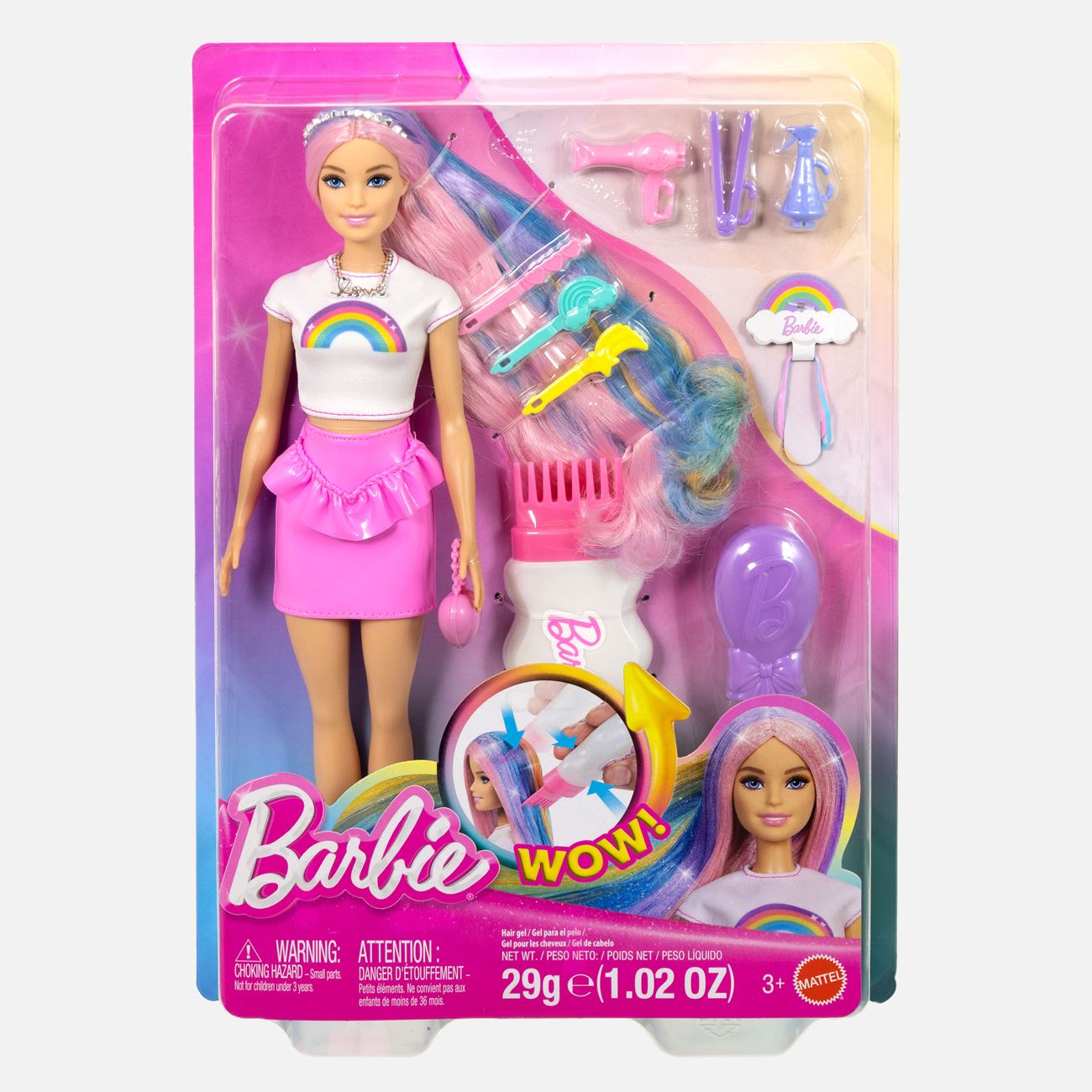 Papusa Barbie Par Multicolor - Mattel - poza 2