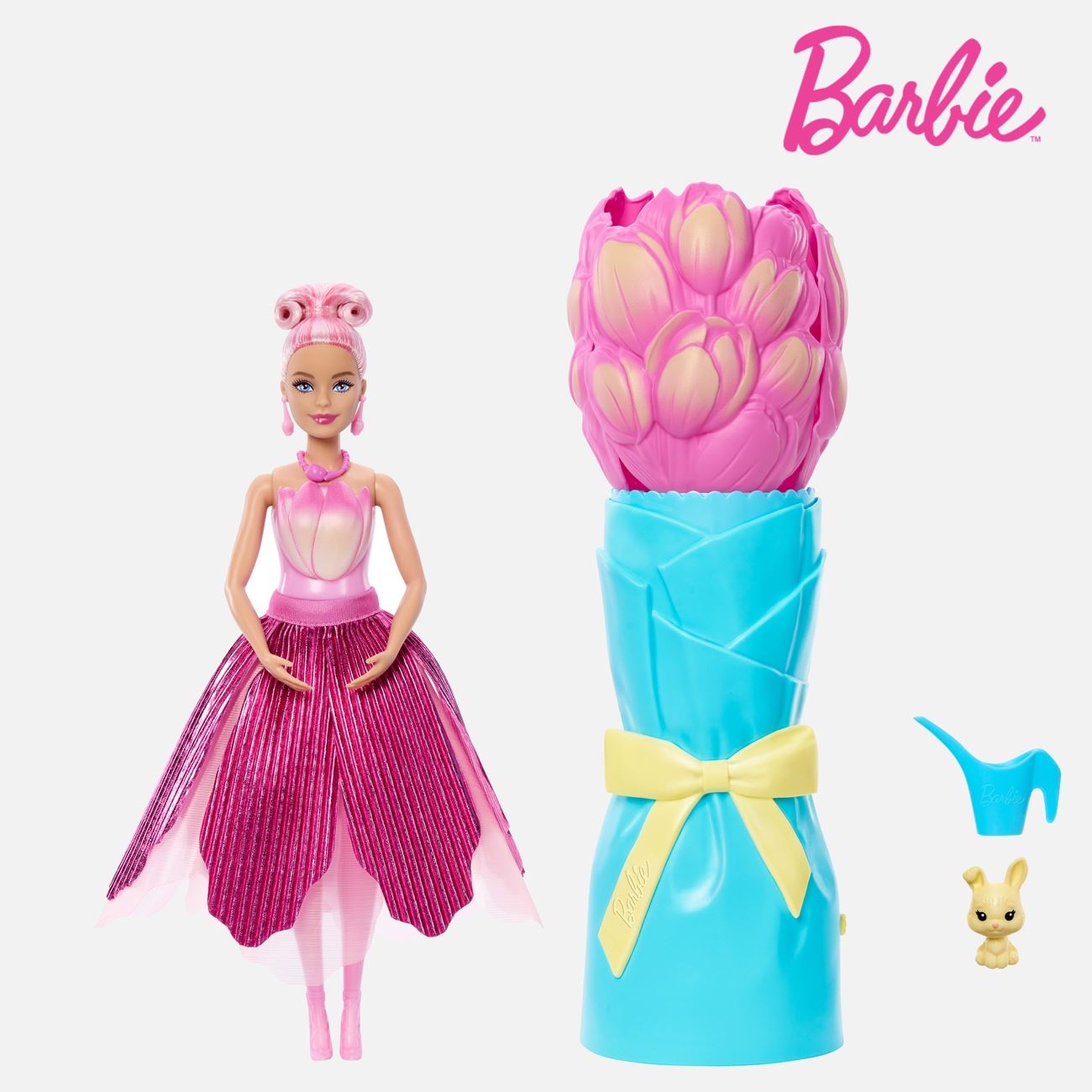 Papusa Barbie Pop Reveal Lalea Roz - Mattel