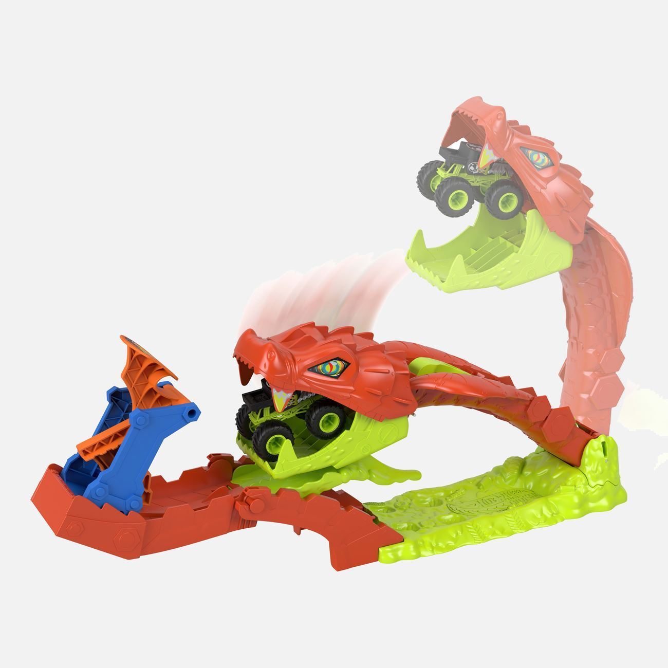 Pista Monster Trucks Atac de Sarpe - Mattel - poza 4