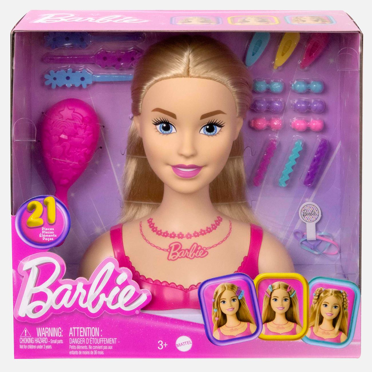 Barbie Cap Papusa de Coafat - Mattel