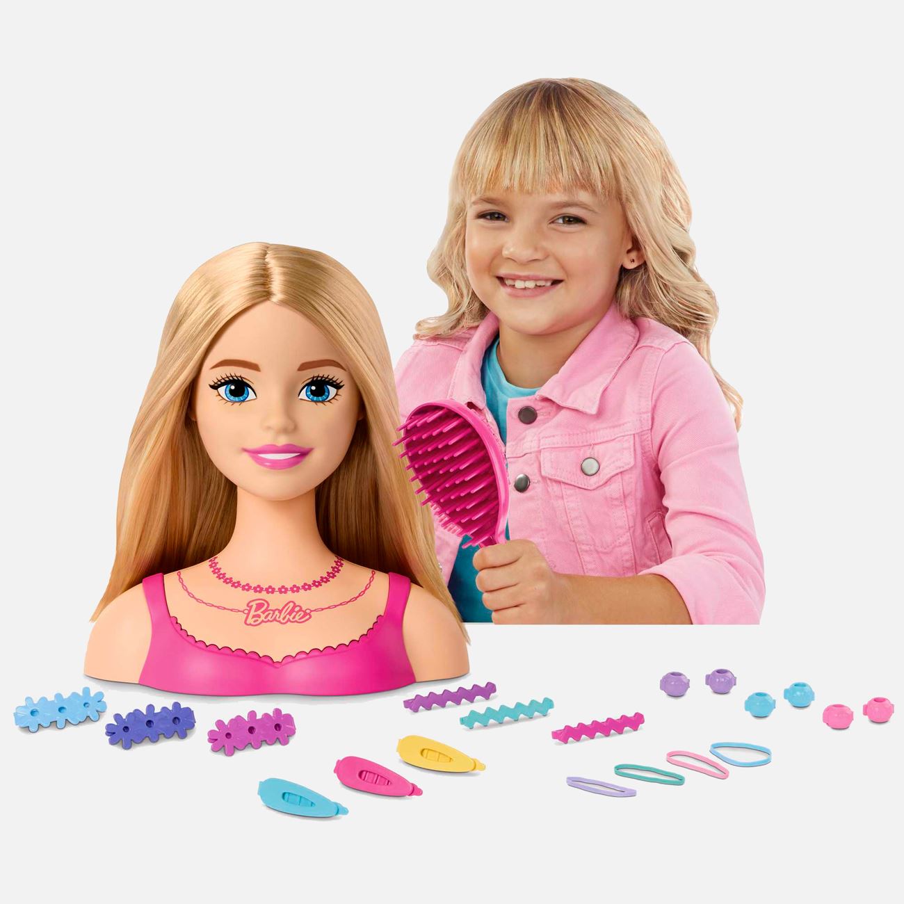 Barbie Cap Papusa de Coafat - Mattel - poza 2