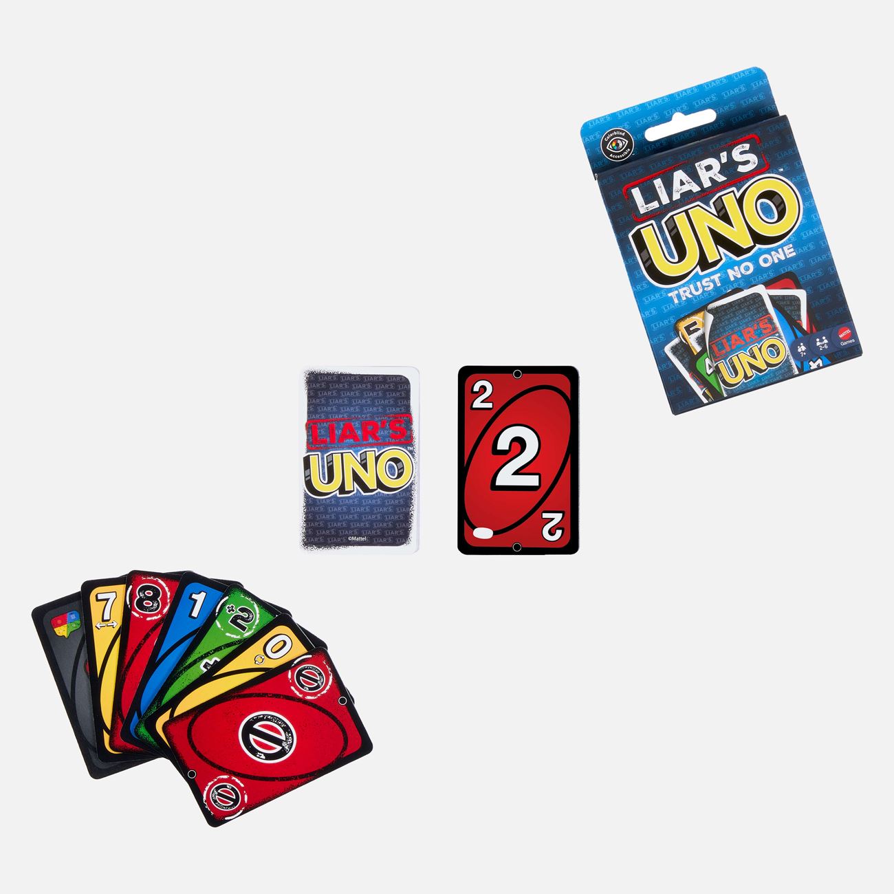 Joc de Societate Uno Liar’s - Mattel - poza 3