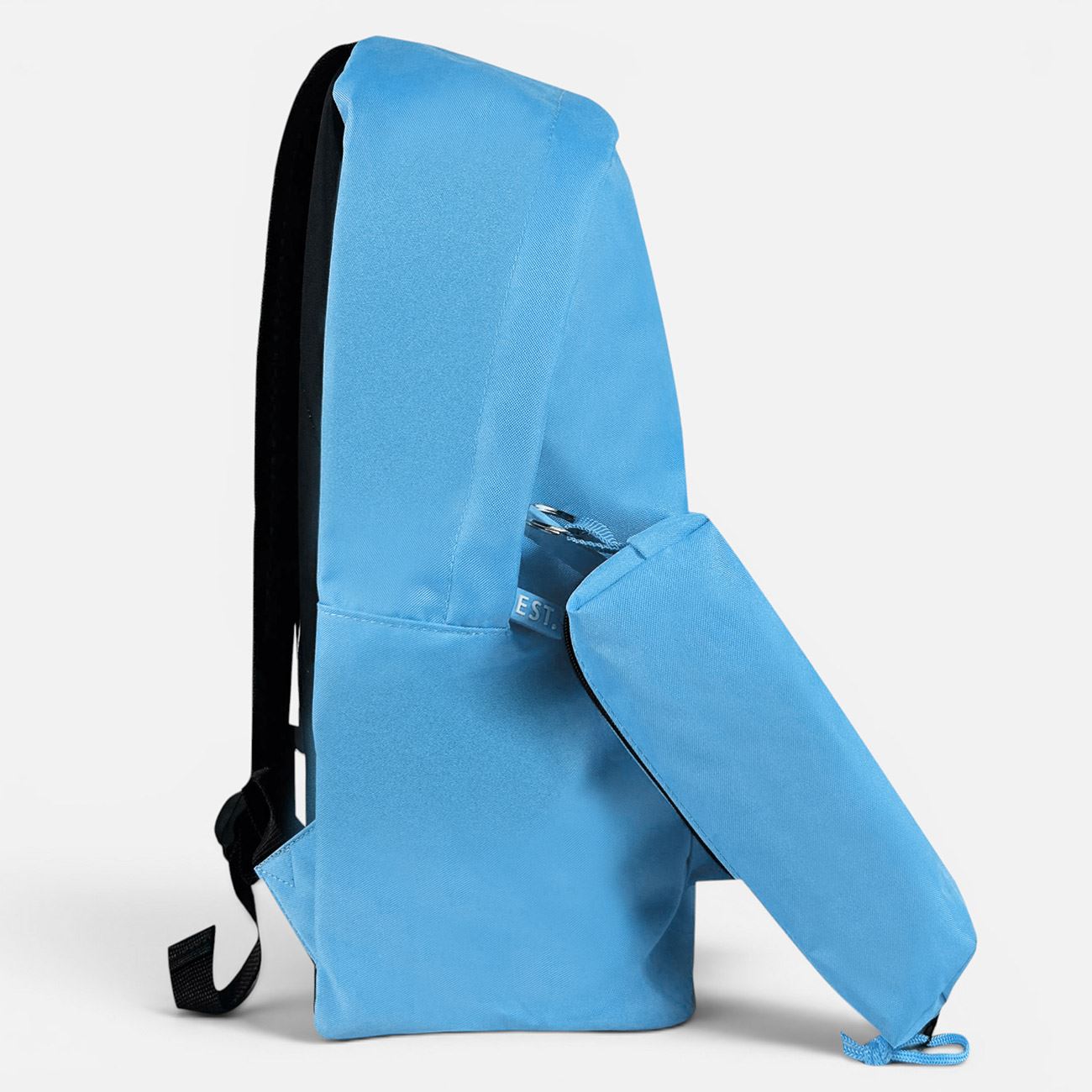 Ghiozdan Scolar Bleu cu Penar 31x13,5x42,5cm - poza 3