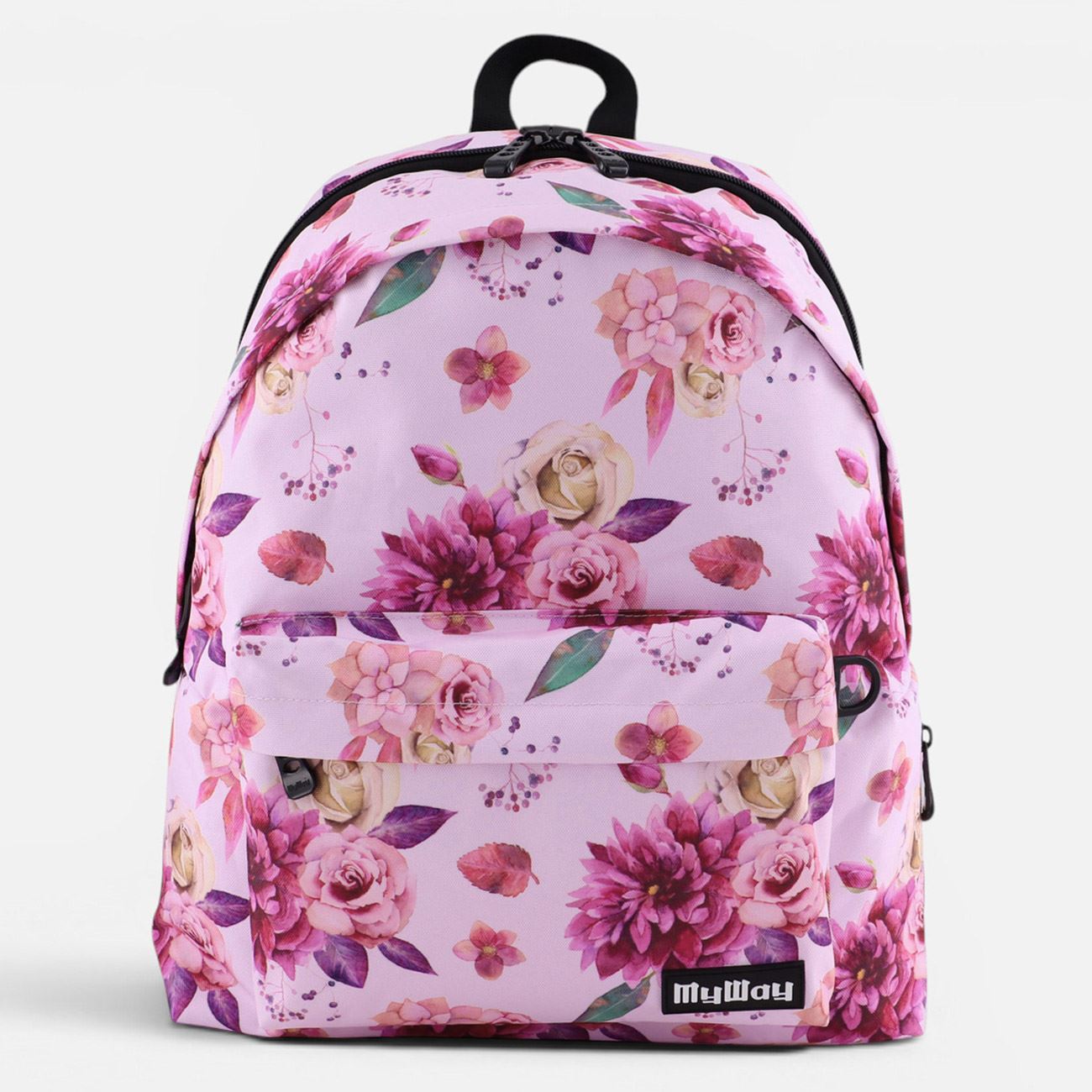 Ghiozdan cu Model Floral - My Way