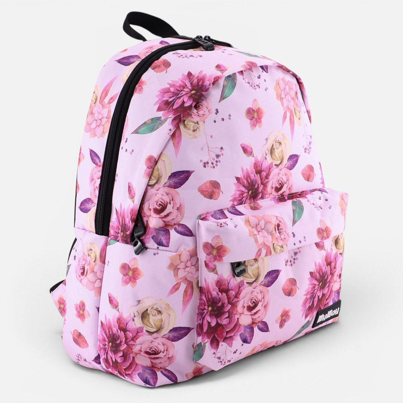 Ghiozdan cu Model Floral - My Way - poza 2