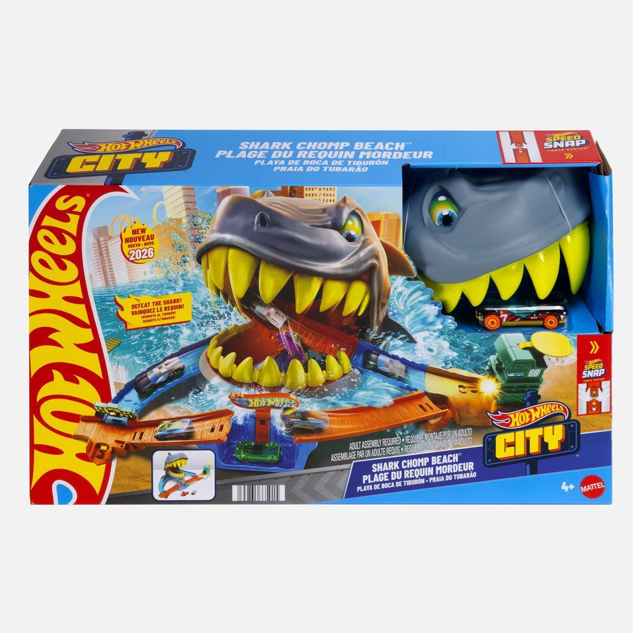 Pista Hot Wheels Atac de Rechin - Mattel - poza 2
