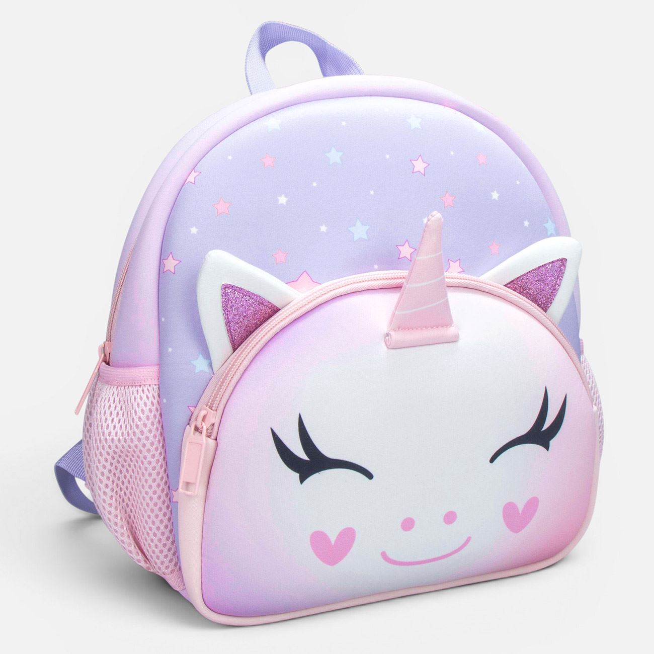 Ghiozdan Gradinita din Neopren Lila cu Unicorn - poza 3