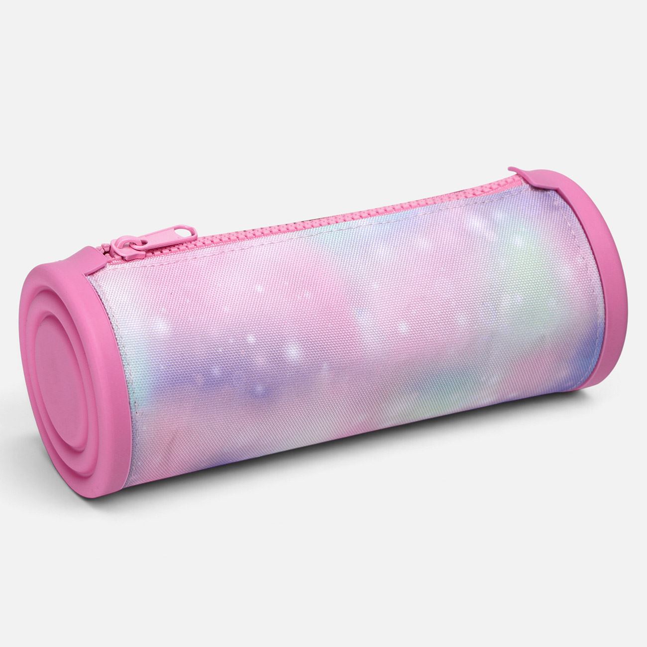 Penar Cilindric Roz Tie Dye 21,5x8x8cm