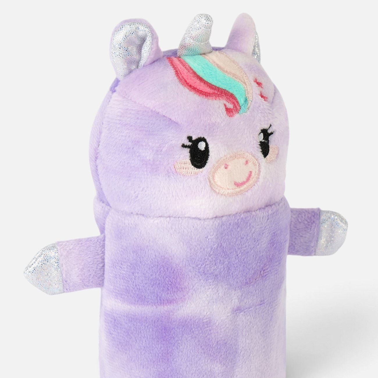 Penar din Plus Mov Tie Dye Model Unicorn 25x7x7cm - poza 4