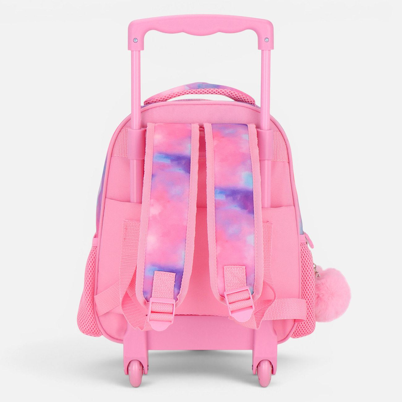 Ghiozdan Troler pentru Gradinita Roz Tie Dye cu Pisica - poza 4
