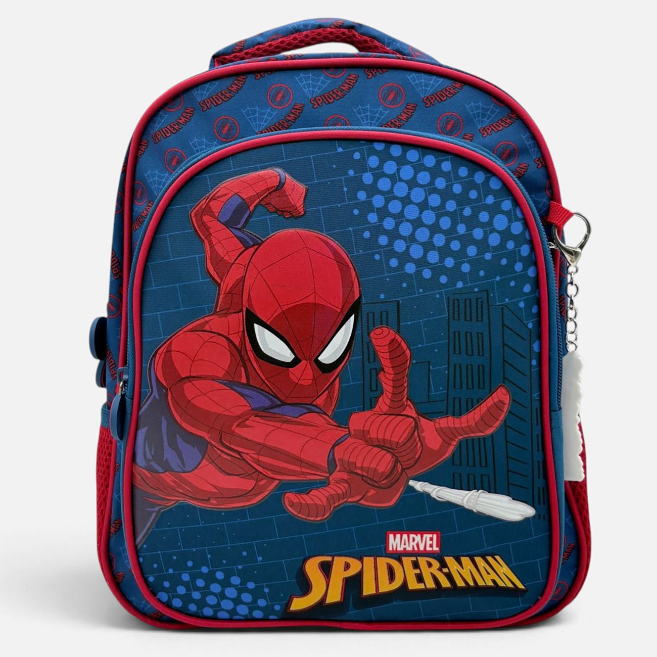 Ghiozdan Gradinita Albastru Spiderman