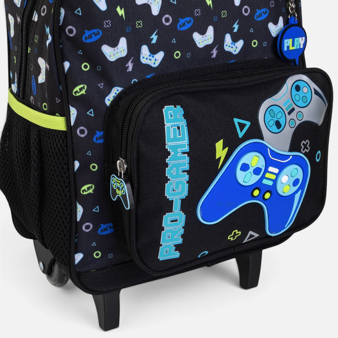 Ghiozdan Troler Negru Gaming pentru Gradinita - poza 5