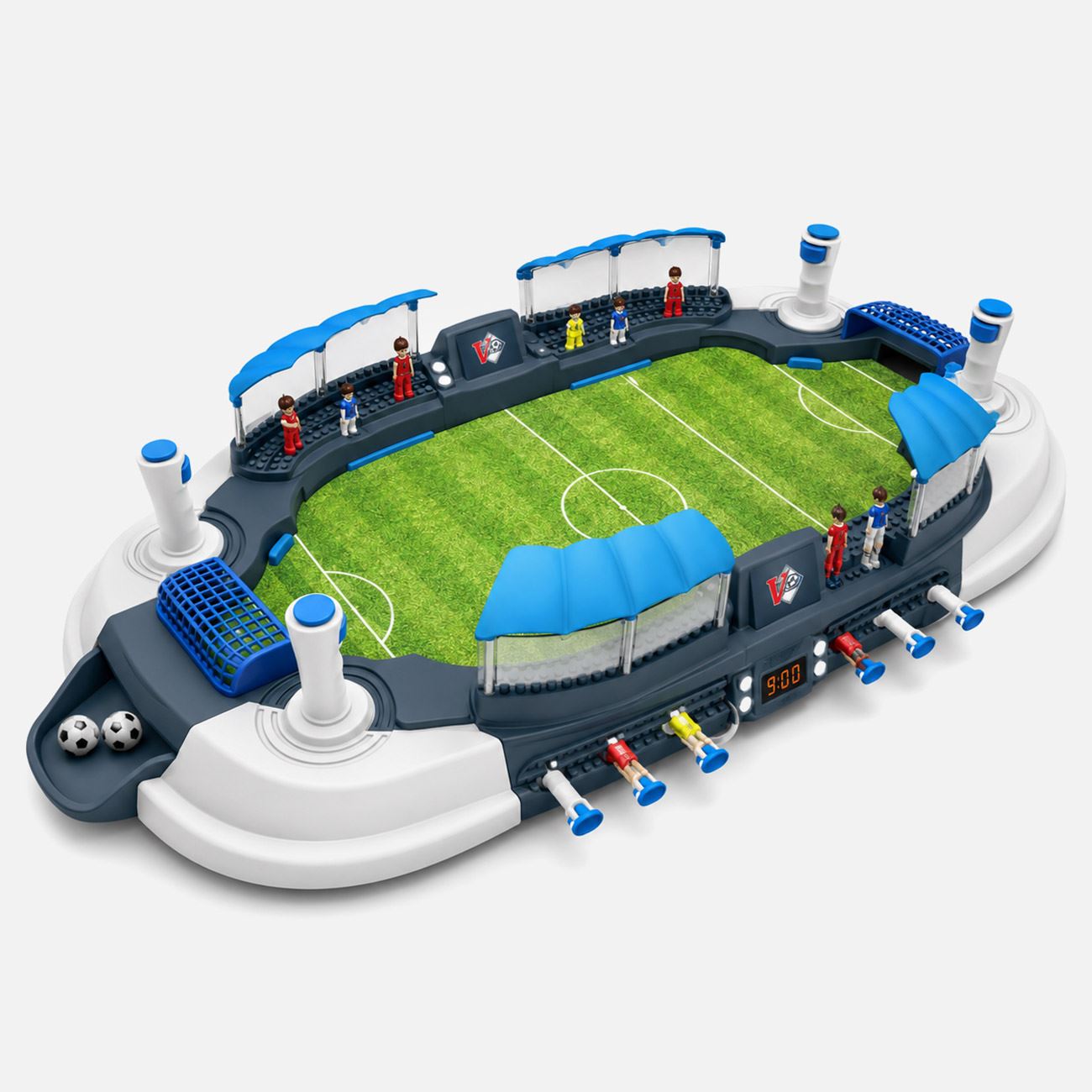 Masa de Fotbal cu 8 Figurine Jucatori 70,5x35,8x11,8cm - poza 3