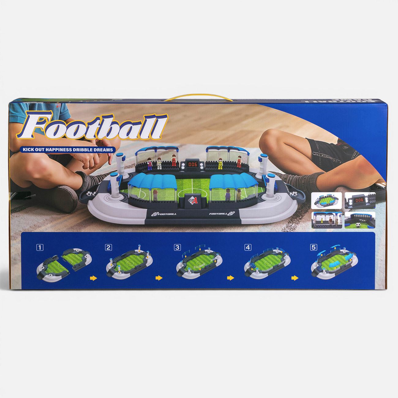 Masa de Fotbal cu 8 Figurine Jucatori 70,5x35,8x11,8cm - poza 7