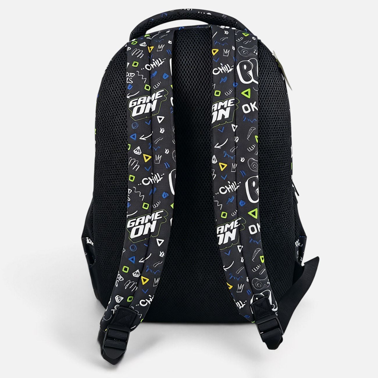 Ghiozdan Negru cu Consola Gaming 3D - 31x18x45cm - poza 4