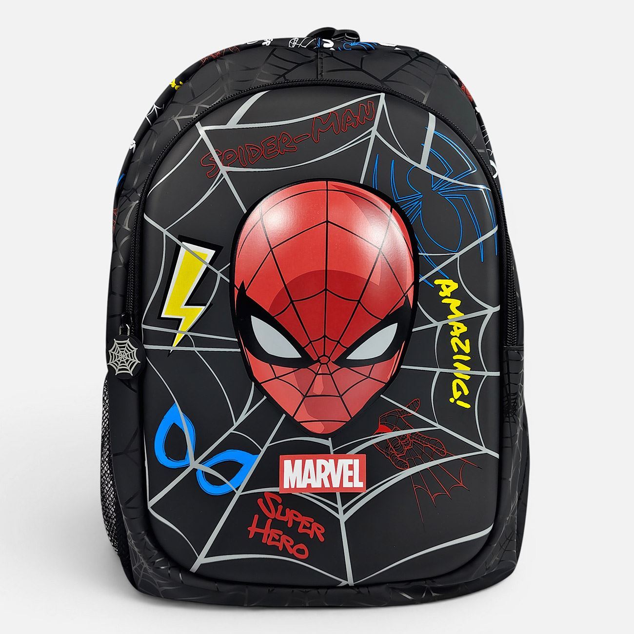 Ghiozdan Negru Spiderman 31x18x41cm