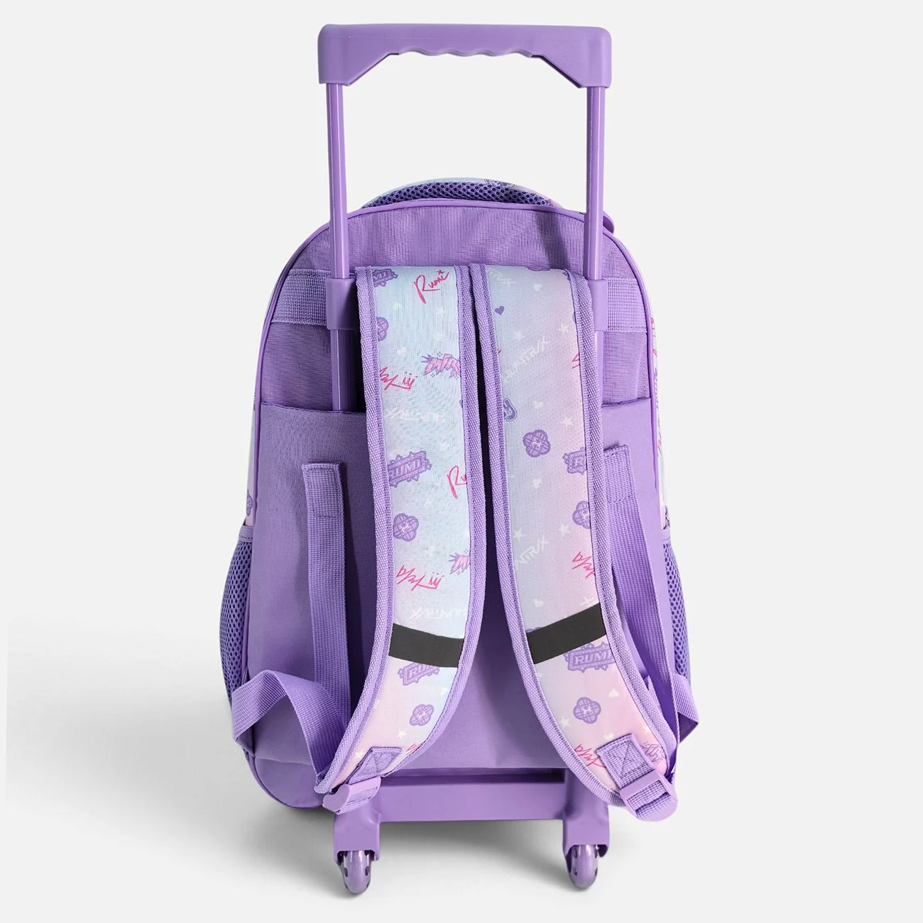 Ghiozdan Troler Lila Degrade K-POP pentru Clasele Primare 34x20x44cm - poza 3