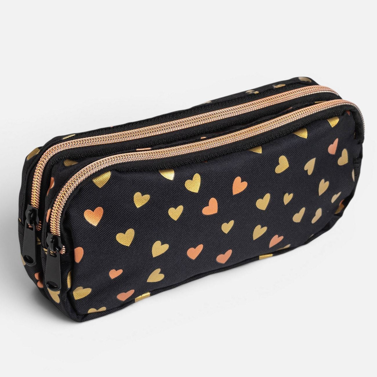 Penar Negru cu Inimi 21x6x9cm
