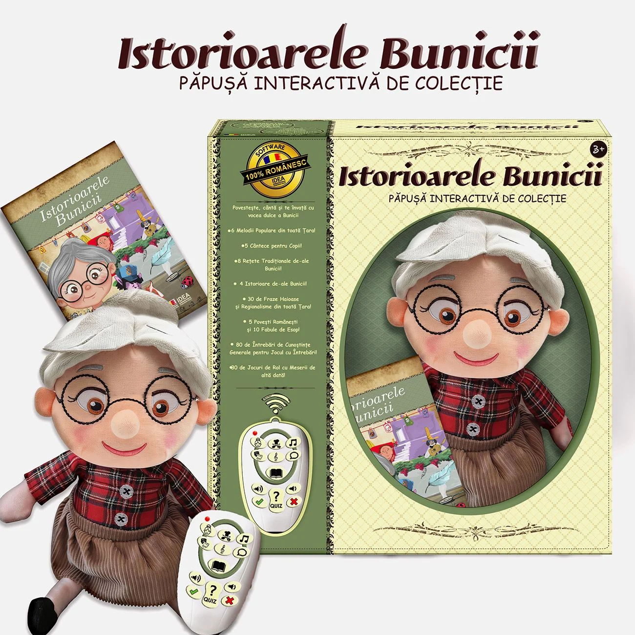 Jucarie Interactiva Istorioarele Bunicii! - Idea
