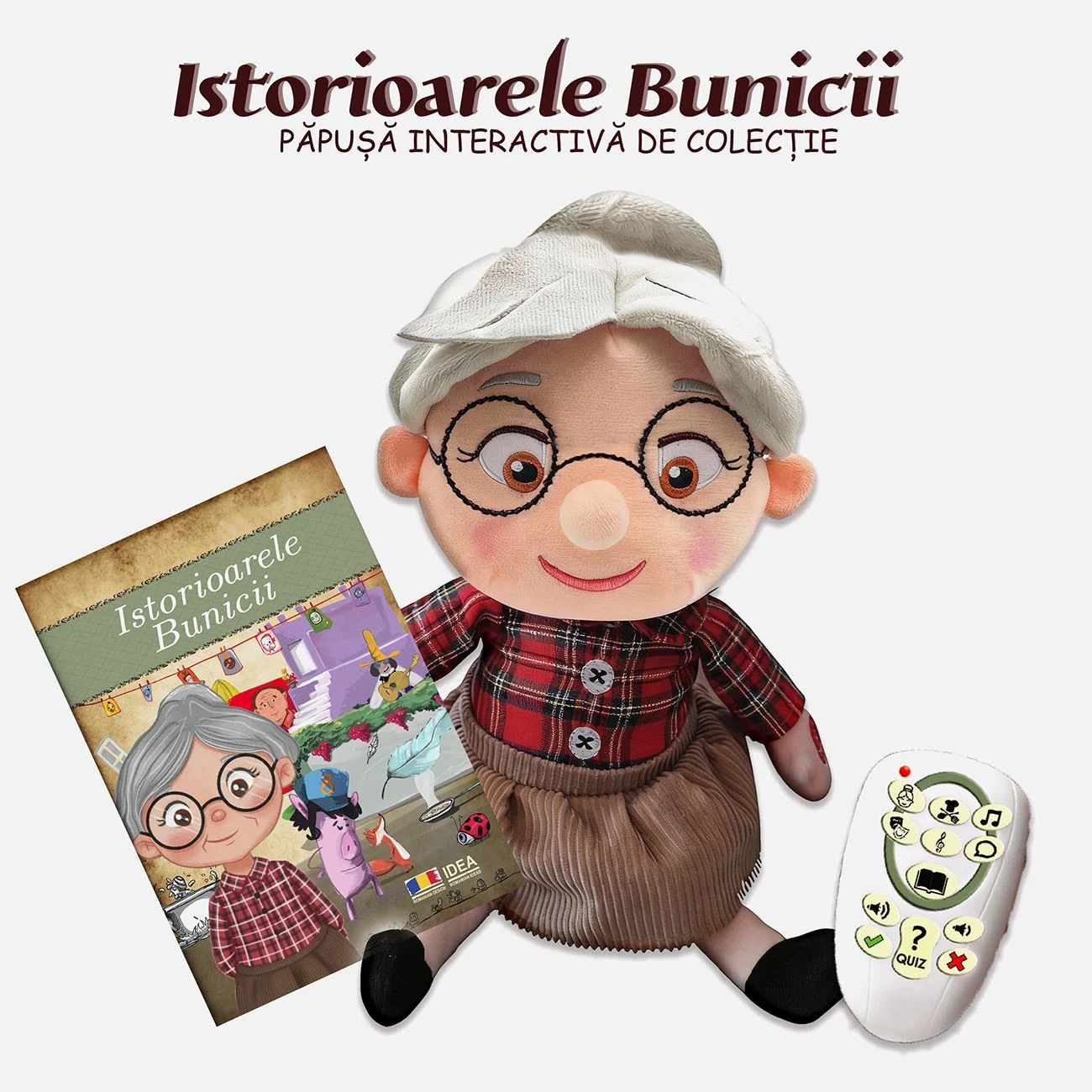 Jucarie Interactiva Istorioarele Bunicii! - Idea - poza 2