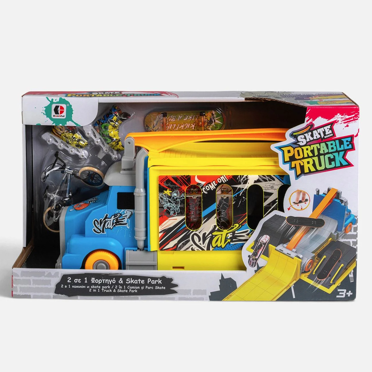 Camion de Jucarie cu Pista Skate Park