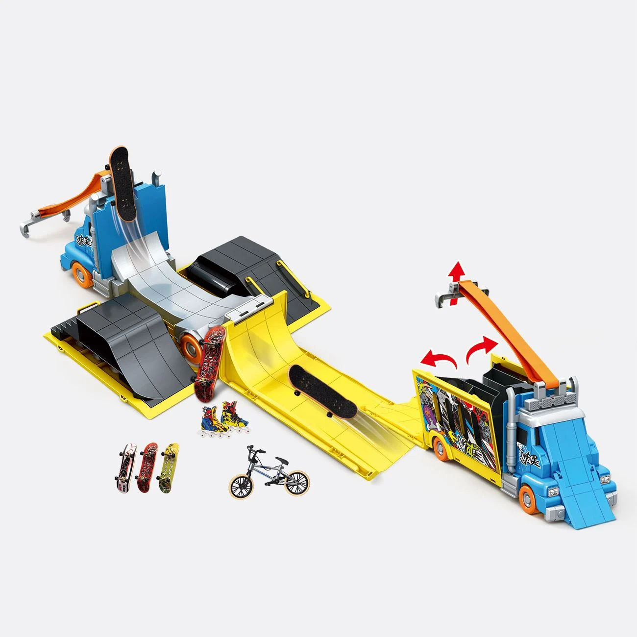 Camion de Jucarie cu Pista Skate Park - poza 2