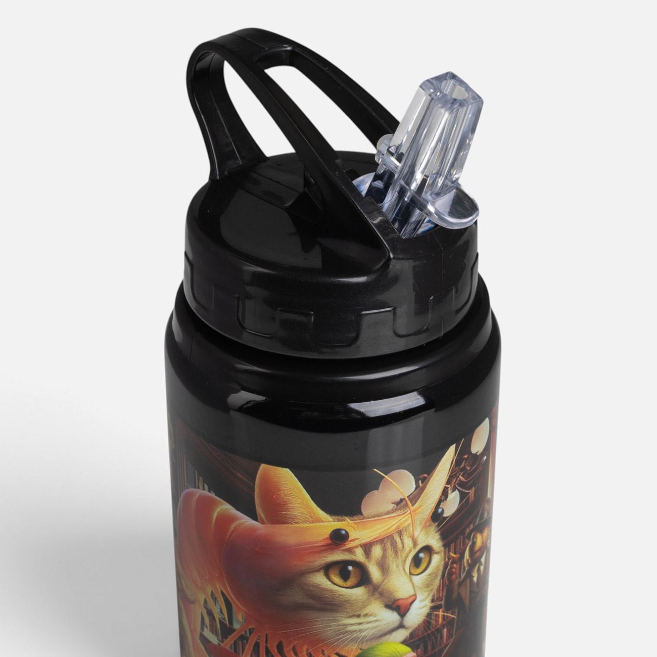 Sticla Apa din Aluminiu cu Capac Flip Top Brainrot 500ml - poza 3