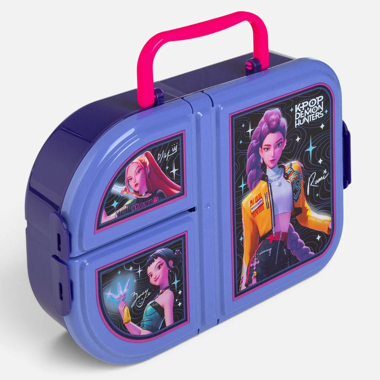 Caserola cu 3 Compartimente Mov K-POP - 950ml
