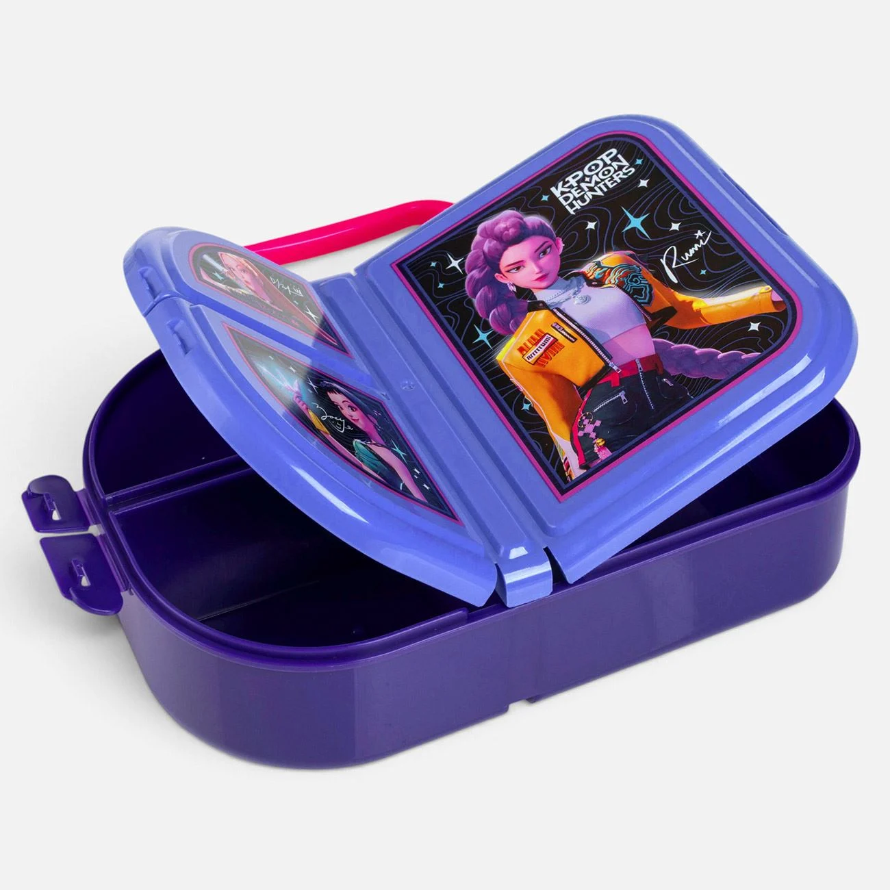 Caserola cu 3 Compartimente Mov K-POP - 950ml - poza 2