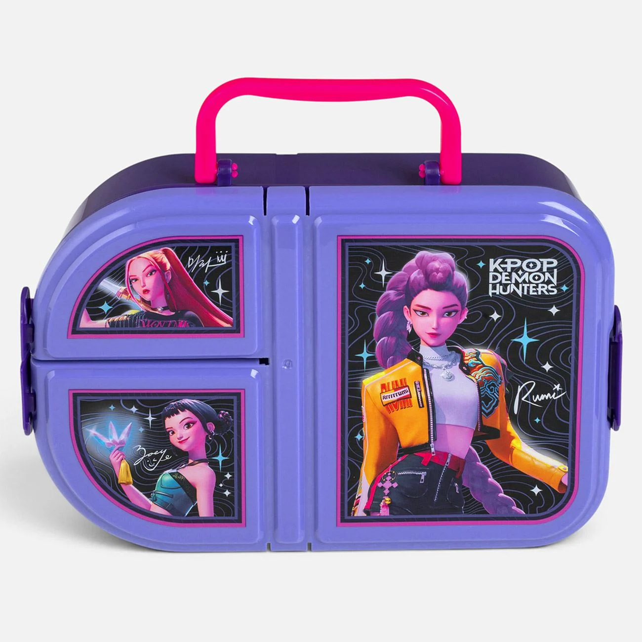 Caserola cu 3 Compartimente Mov K-POP - 950ml - poza 3