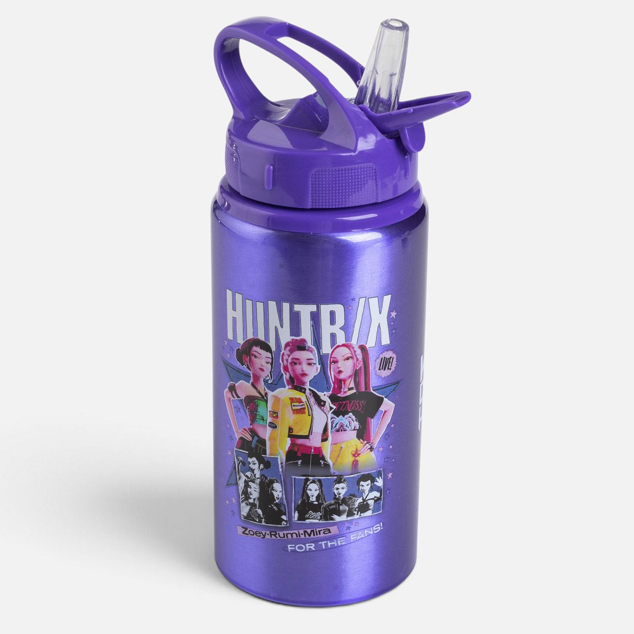 Sticla din Aluminiu Flip Top Mov K-POP pentru Copii 500ml