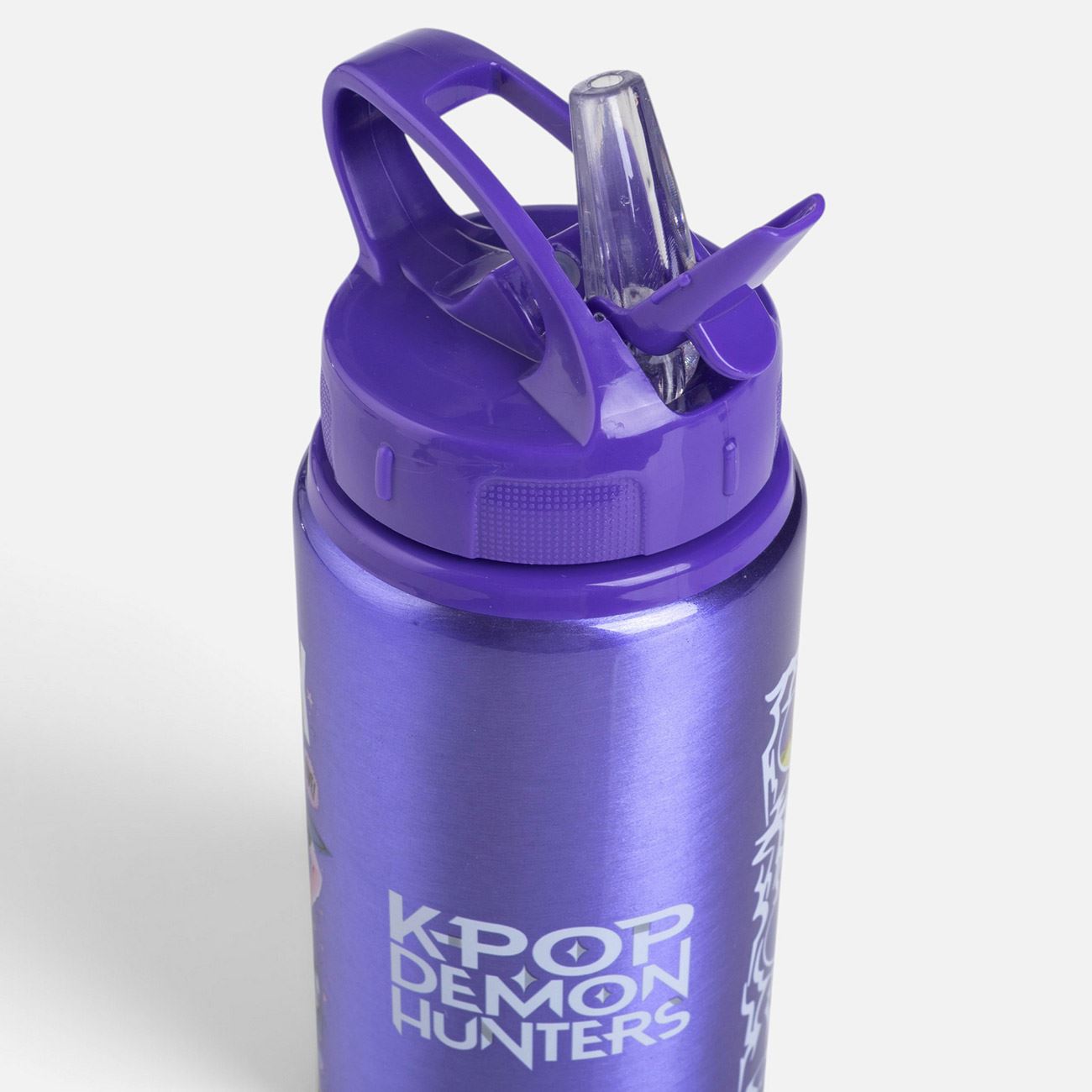 Sticla din Aluminiu Flip Top Mov K-POP pentru Copii 500ml - poza 3