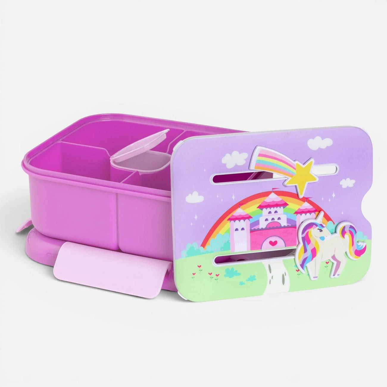 Caserola cu Compartimente 3D Unicorn - 1,3L