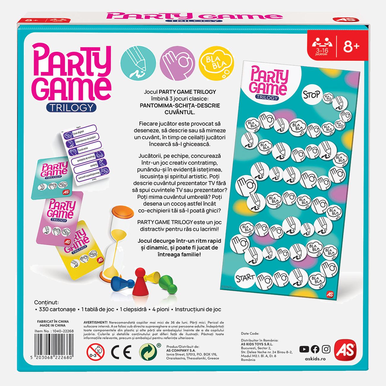 Joc de Societate Party Game Trilogy - AS - poza 6