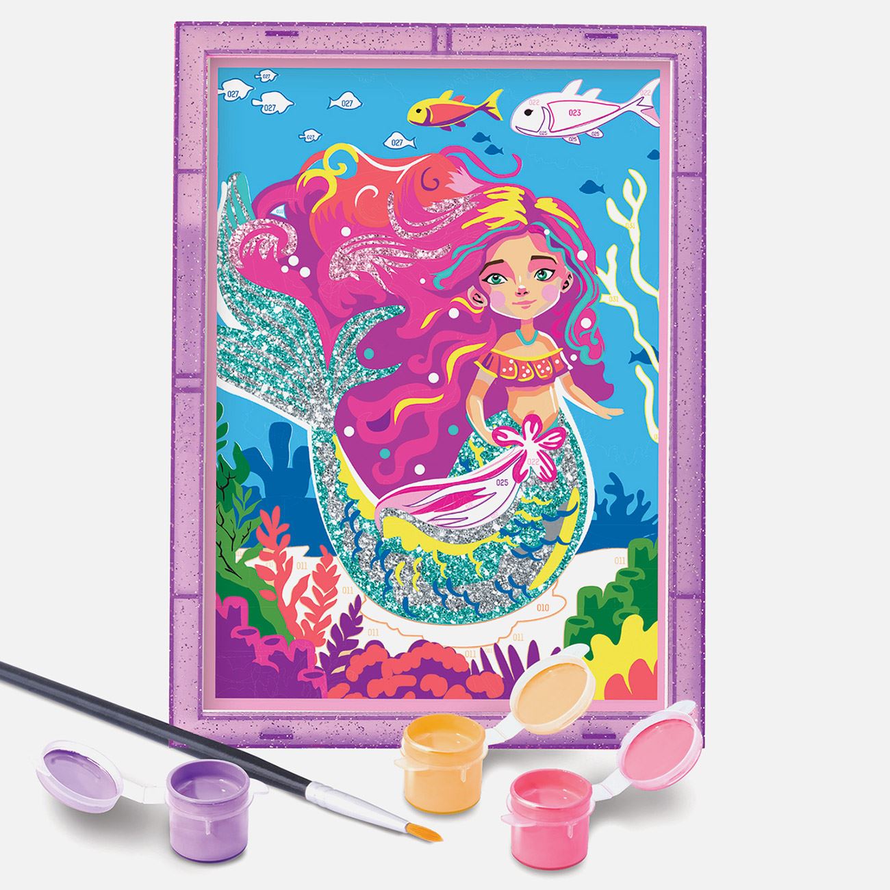 HappiHobbi Pictura pe Numere Mythical Mermaid - AS - poza 3