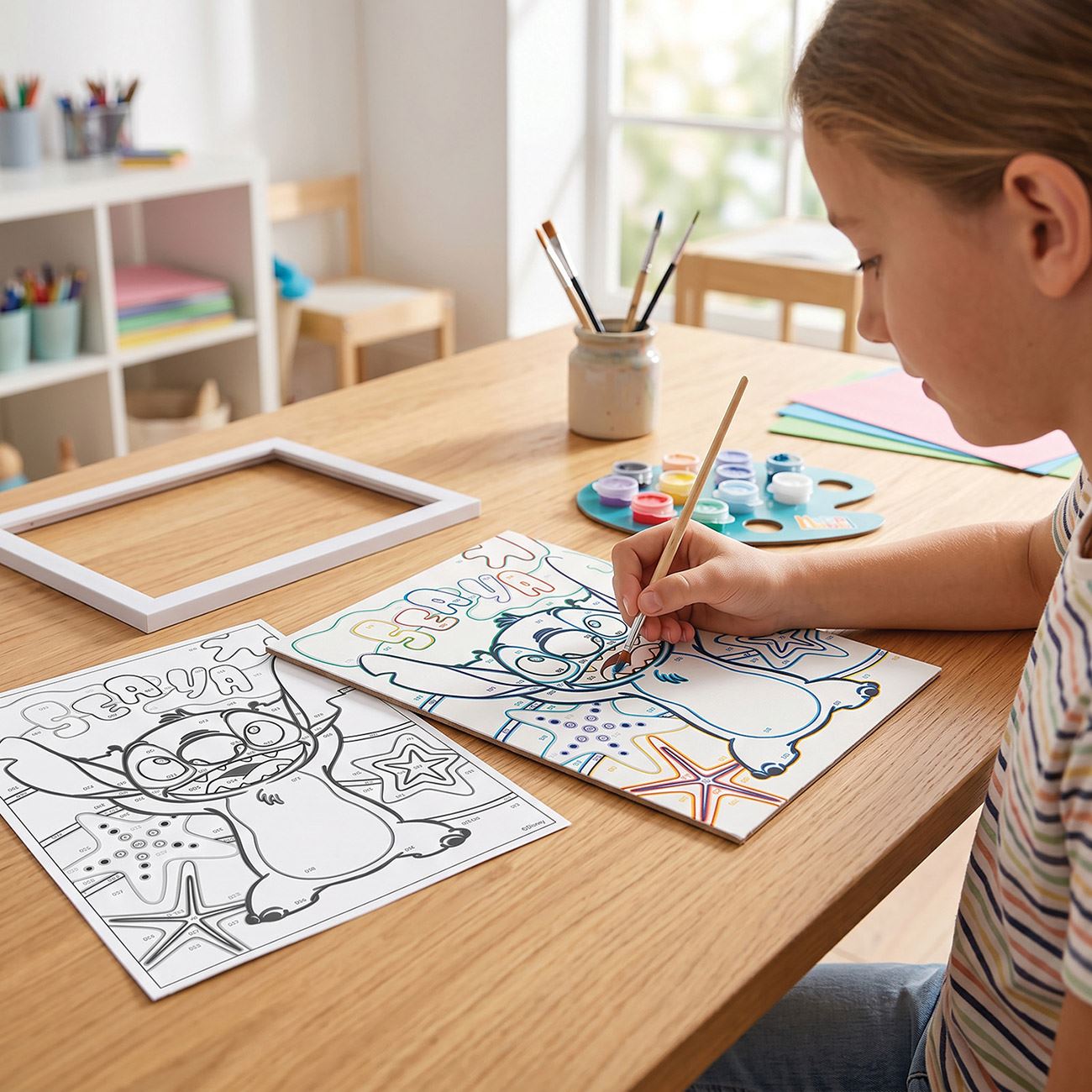 HappiHobbi Pictura pe Numere Stitch - AS - poza 4