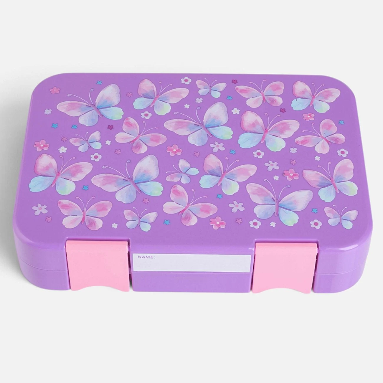 Caserola cu Compartimente Lila cu Fluturi 750ml - poza 2